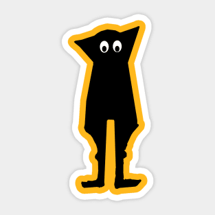 Cute Halloween Dracula Sticker